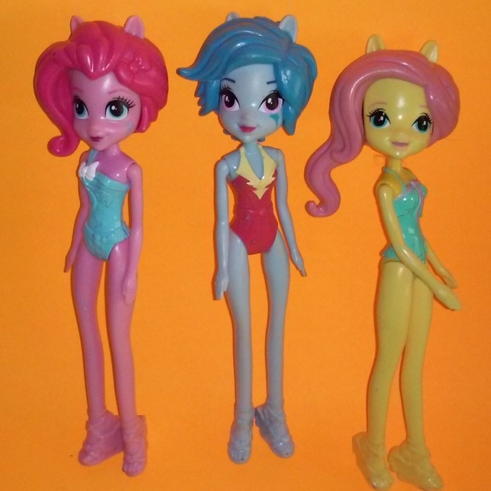 My Little Pony Equestria Doll Plastic head no Pony Tails
